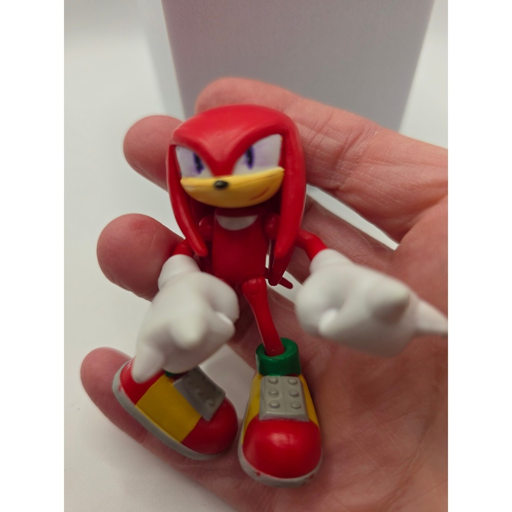 Sonic Knuckles the Echidna 3" Action Figure Toy Kids Collectible SEGA / NN - Picture 7 of 7